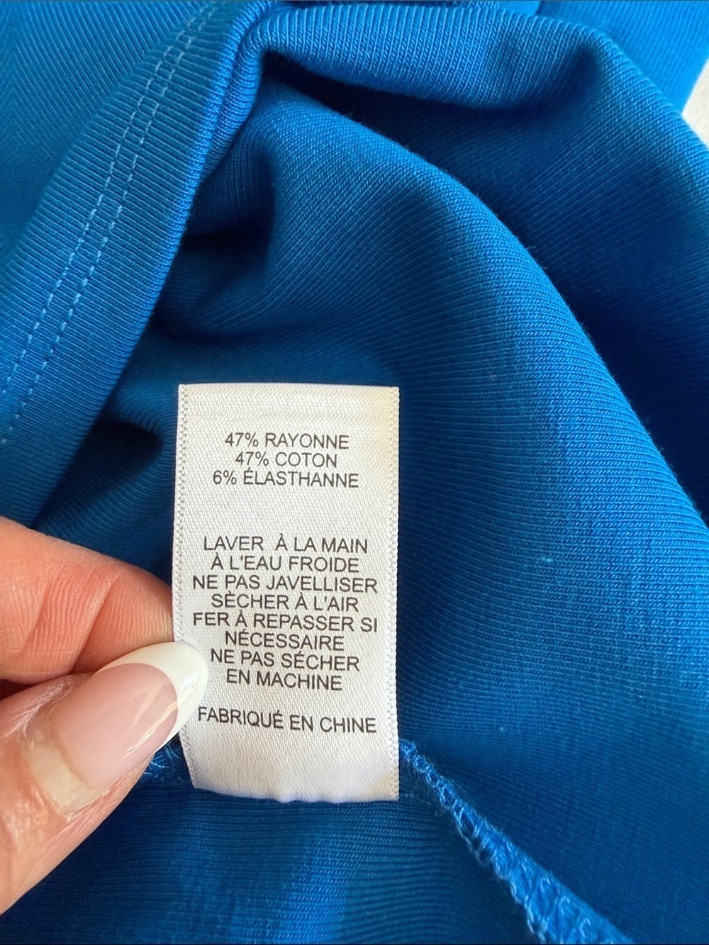 NWOT Astr Bright Blue Strapless Dress Size XS - Picture 5 of 7